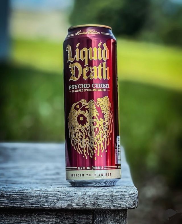 These ruthless tallboys of flavored sparkling water from @liquiddeath are armed with agave nectar and merciless flavor to refresh your body and murder your thirst. Premium flavored sparkling water, featuring a delicious combination of apple, pear, and cinnamon flavors. Lightly sweetened with agave for more brutal flavor available in infinitely recyclable aluminum cans.